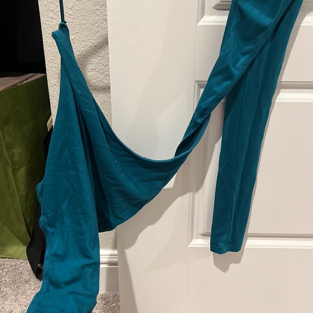 Superdown Alessandra Bodysuit in Dark Teal - Picture 7 of 7
